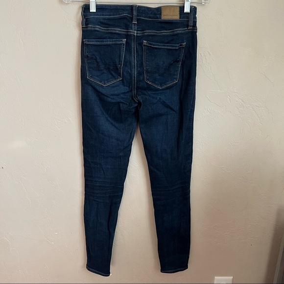 AEO High Rise Skinny Denim Jeggings - Picture 8 of 11
